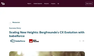 Preview of the Bergfreunde Case Study