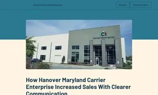 Preview of the Carrier Enterprise Case Study