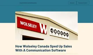 Preview of the Wolseley Case Study