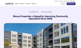 Preview of the Maxus Properties Case Study