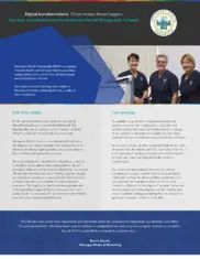 Preview of the Northeast Health Wangaratta Case Study