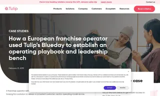 Preview of the Large European Franchise Company Case Study