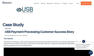 Preview of the USB Payment Processing Case Study