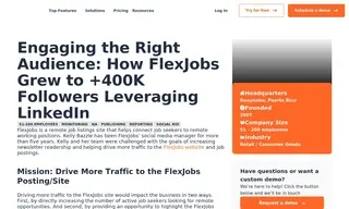 Preview of the FlexJobs Case Study