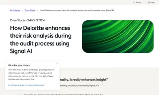 Preview of the Deloitte Case Study