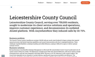 Preview of the Leicestershire County Council Case Study