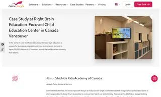 Preview of the Shichida Kids Academy of Canada Case Study