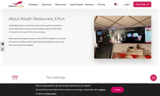 Preview of the Alladin Restaurant Case Study