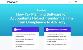 Preview of the My Ally Tax Case Study