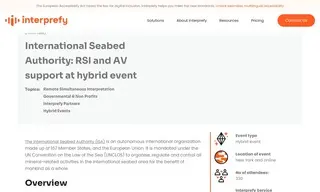 Preview of the International Seabed Authority Case Study
