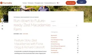 Preview of the Zest Macadamias Farm Case Study