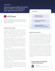 Preview of the LG Chem Case Study