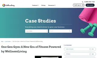 Preview of the One Gen Gym Case Study