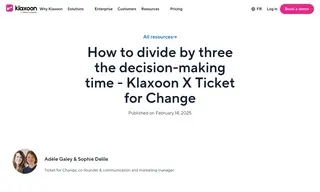 Preview of the Ticket for Change Case Study
