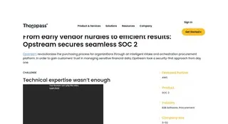 Preview of the Opstream Case Study