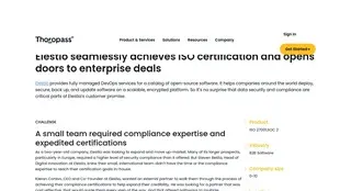 Preview of the Elestio Case Study