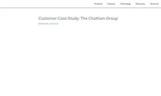 Preview of the The Chatham Group Case Study