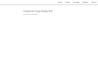 Preview of the ETI Professional Search Case Study