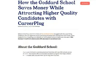 Preview of the The Goddard School Case Study