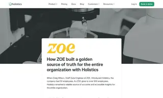 Preview of the ZOE Case Study