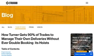 Preview of the Turner Construction Case Study