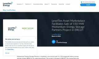 Preview of the Momentum Energy Storage Partners Case Study