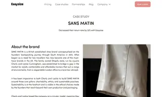 Preview of the Sans Matin Case Study