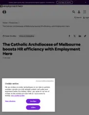 Preview of the The Catholic Archdiocese of Melbourne Case Study