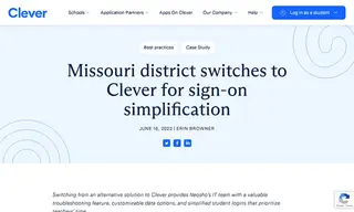 Preview of the Neosho School District Case Study