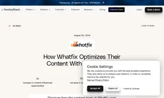 Preview of the Whatfix Case Study