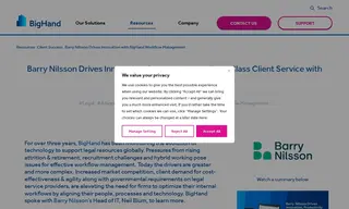 Preview of the Barry.Nilsson. Lawyers Case Study
