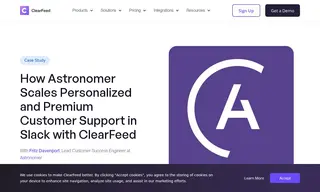 Preview of the Astronomer Case Study