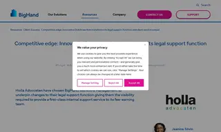 Preview of the Holla Advocaten Case Study