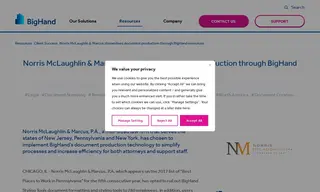 Preview of the Norris McLaughlin & Marcus Case Study