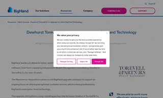 Preview of the Dewhurst Torevell & Co Case Study