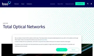 Preview of the Total Optical Networks Case Study