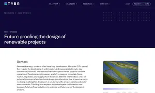 Preview of the Large Renewable Energy Case Study