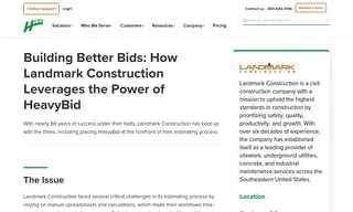 Preview of the Landmark Construction Case Study