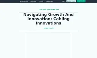 Preview of the Cabling Innovations Case Study