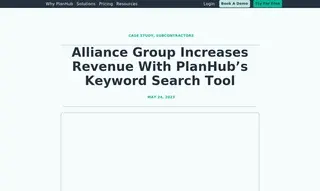 Preview of the Alliance Group LLC Case Study