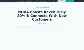 Preview of the NOVA Case Study