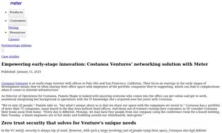 Preview of the Costanoa Ventures Case Study