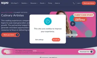 Preview of the Culinary Artistas Case Study