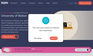 Preview of the University of Bolton Case Study