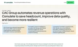 Preview of the CAC Group Case Study