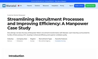 Preview of the Manpower Case Study