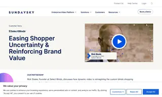 Preview of the Select Blinds Case Study