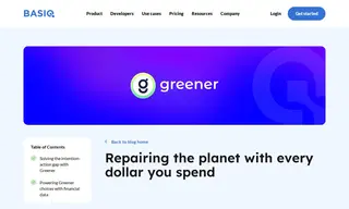 Preview of the Greener Case Study
