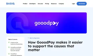 Preview of the GooodPay Case Study