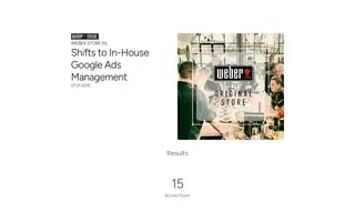 Preview of the Weber Store Case Study